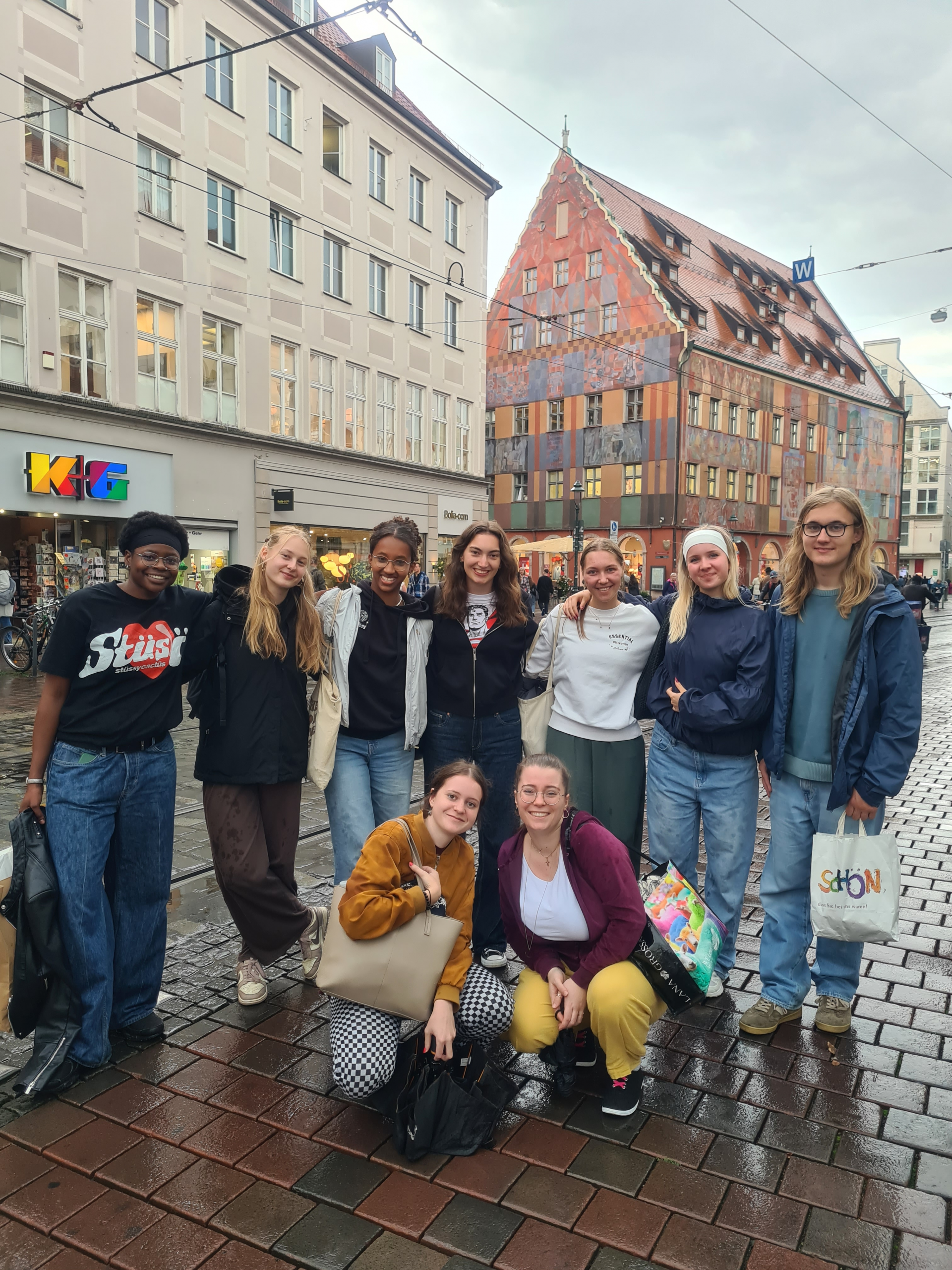 Gruppenbild der Freiwilligen